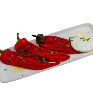 Slavic salad with goat cheese