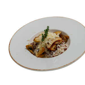 Risotto with wild mushrooms